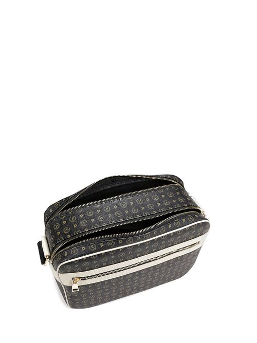 Borsa A Spalla Heritage Logo Classic Nero/avorio POLLINI | TE8402PP02Q11/00C